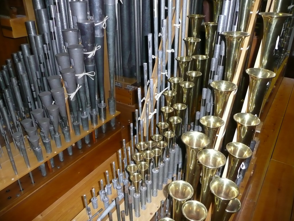 Ranks of pipes